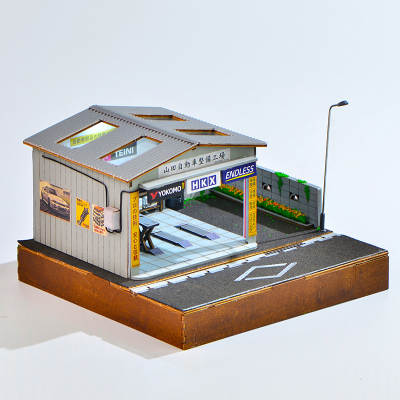 Kit de Diorama de Oficina de R - Auto Repair Shop avaliação e preço