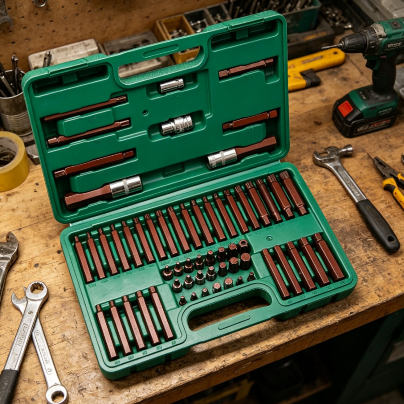 Conjunto de 60 Peças de Bits S - Auto Repair Shop avaliação e preço